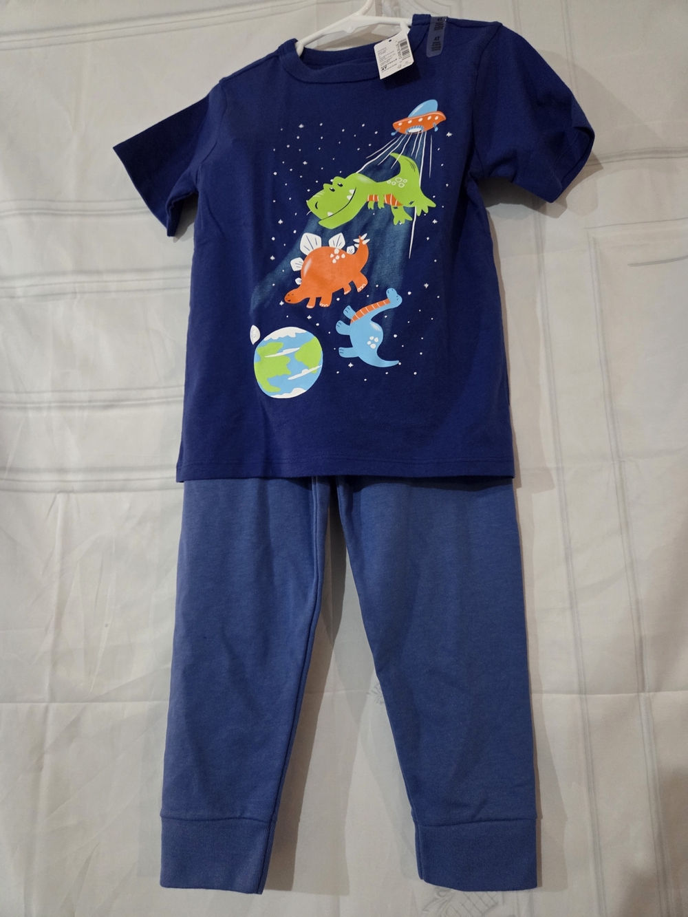 Navy Blue Dino Space Set